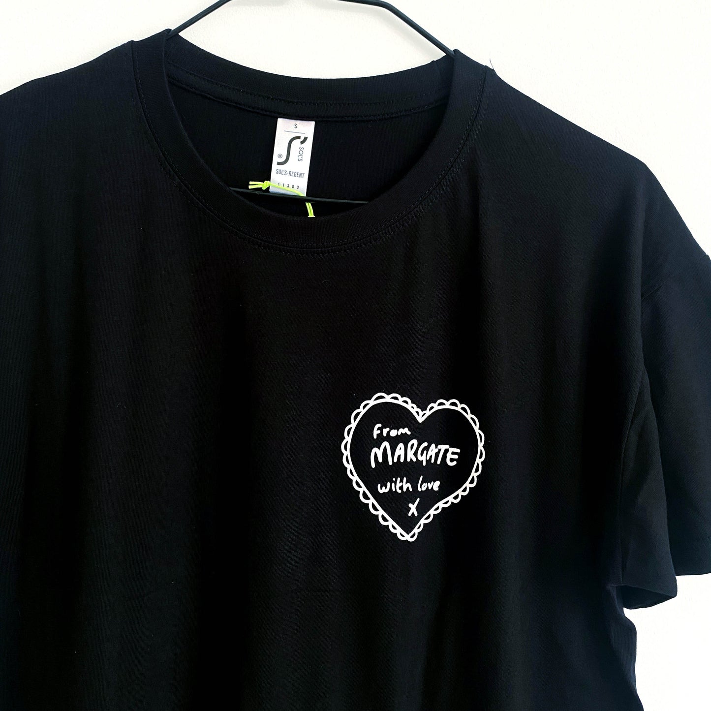From Margate with Love Black T-Shirt