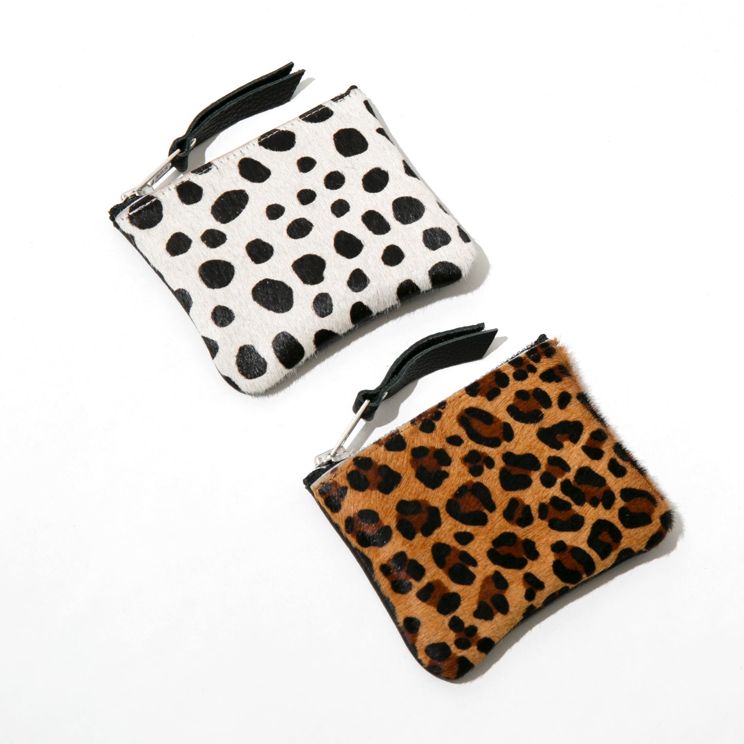 Leopard Leather Coin Purse