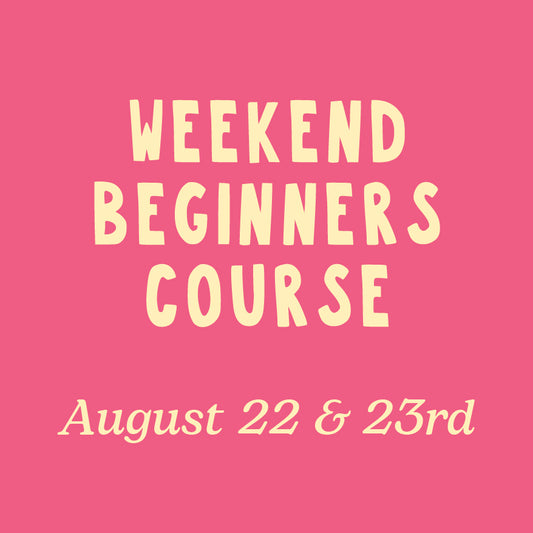 2 - Day Weekend Course - August