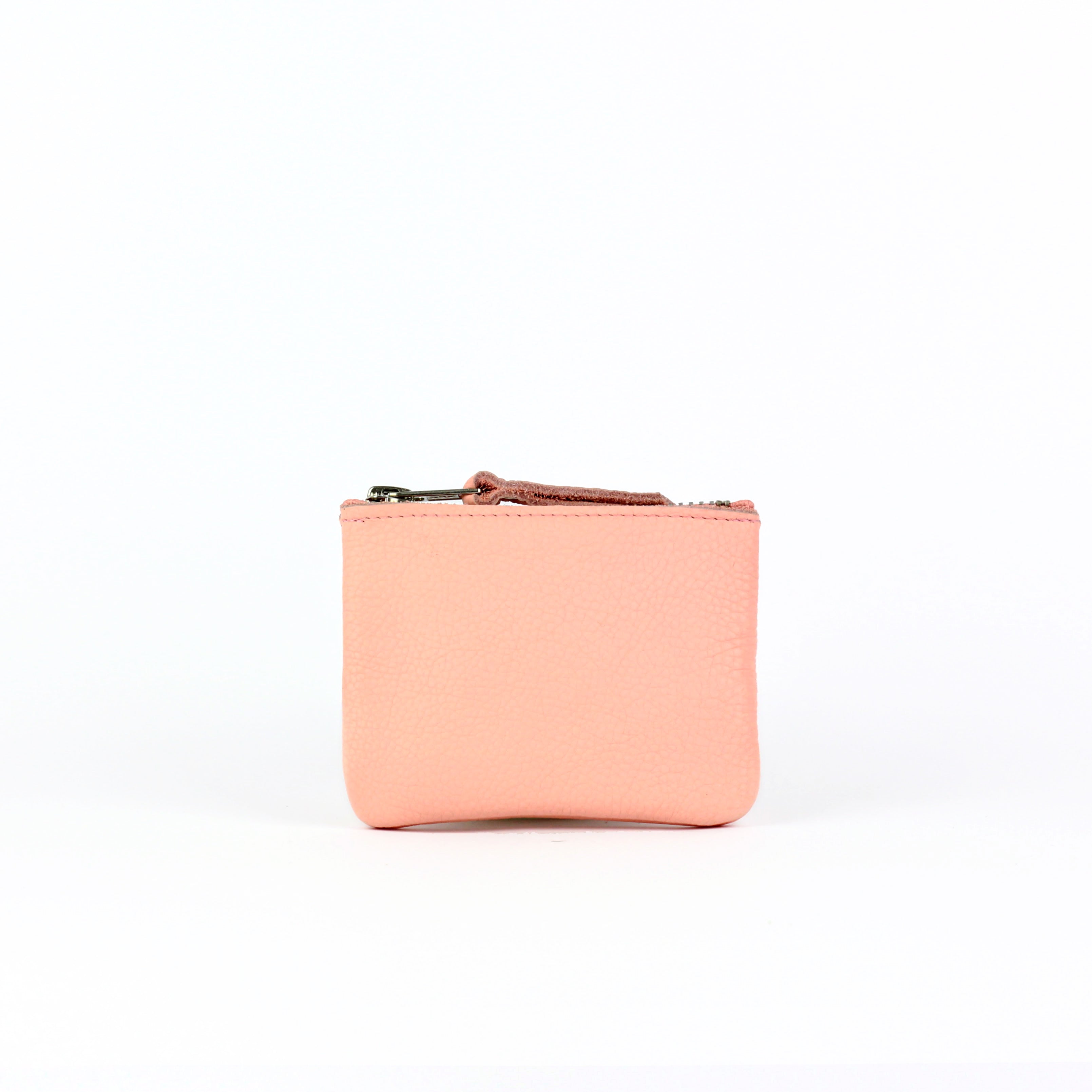 Small pink clearance leather purse