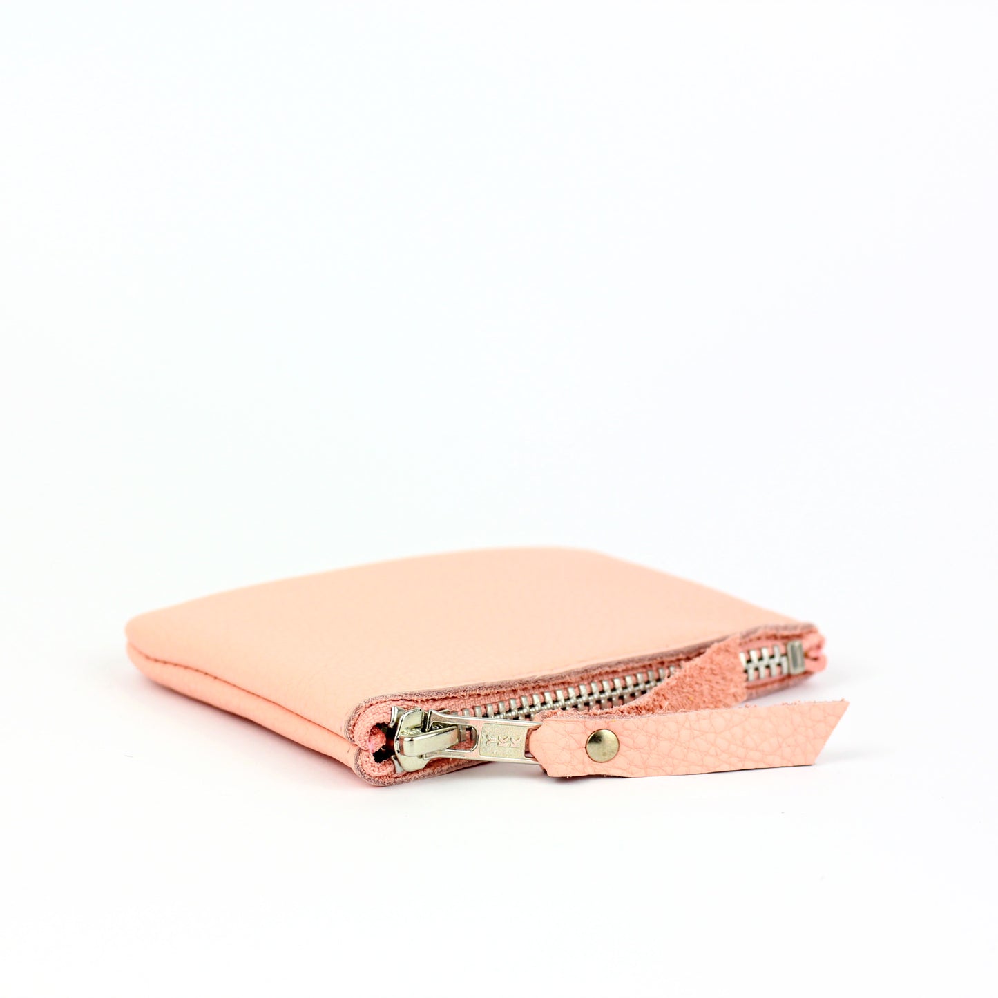 Pink Leather Coin Purse